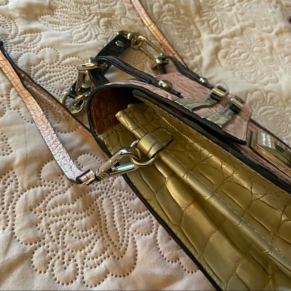Guess 90’s crocodile style faux leather hand/crossbody bag - Picture 15 of 16